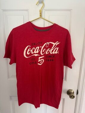 Coca Cola Red Short-Sleeve Logo Tee - NEW